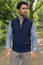 Men's Merino Wool Gilet | Navy/Grey