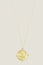 Long Coin Necklace | Gold