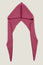 Bonnet Stripe Cashmere Hat | Plum/Pink