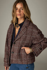 Maison Hotel Margarita Balmoral Jacket | Tobacco Forest
