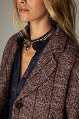 Maison Hotel Margarita Balmoral Jacket | Tobacco Forest
