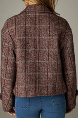 Maison Hotel Margarita Balmoral Jacket | Tobacco Forest