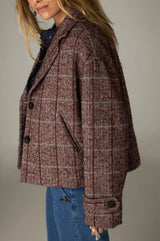 Maison Hotel Margarita Balmoral Jacket | Tobacco Forest