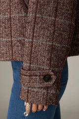 Maison Hotel Margarita Balmoral Jacket | Tobacco Forest