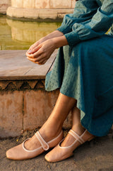 Leather Mary Jane | Camel - Aspiga