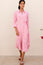 Kelly Linen Shirt Dress | Baby Pink