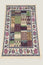 Floral Aztec Print Scarf | Neutral/Burgundy