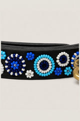 Floral Dog Lead | Blue/Turquoise