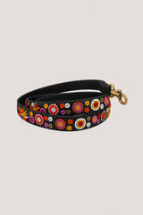 Floral Dog Lead | Orange/Pink/Red