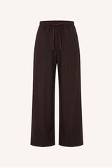 Pelle Pinstripe Pant | Brown