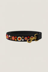 Floral Dog Lead | Orange/Pink/Red