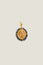 Santa Maria Charm | Gold/Hematite