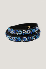 Floral Dog Lead | Blue/Turquoise
