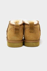 Mini Sheepskin Boot | Cow Suede