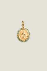 Santa Maria Charm | Gold/Midnight Blue