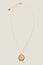 Santa Maria Necklace | Gold/Shiny Ocre
