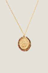 Santa Maria Necklace | Gold/Shiny Ocre
