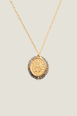 Santa Maria Necklace | Gold/Shiny Purple
