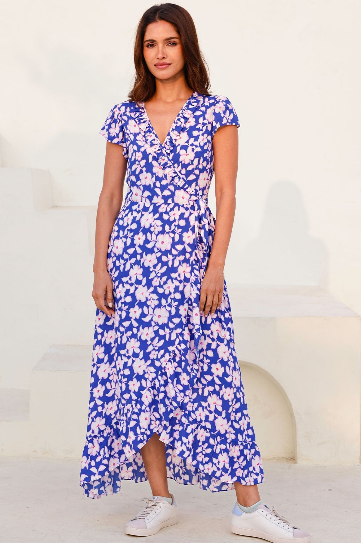 あーさま専用 volume summer dress Aspiga Womens Sustainable Demi EcoVero Viscose Wrap Summer Wedding