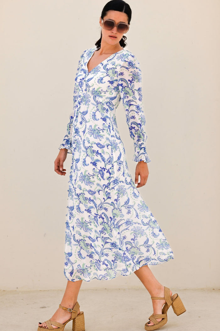 ﻿aspiga Long Sleeve Sally Anne Dress