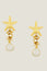 ASHIANA Andrea Earrings | Pearl/Gold