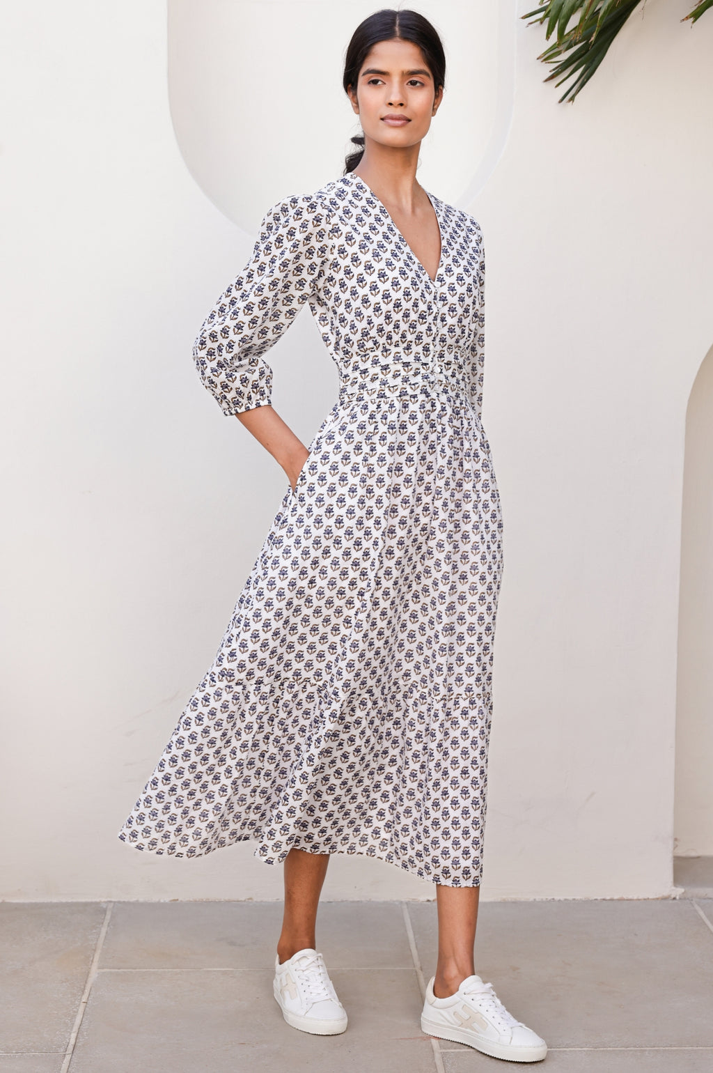 Jyoti Organic Cotton Dress Jasmine