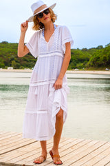 Malaya Kaftan | White