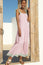 Tabitha Maxi Dress | Fun Flower White/Pink