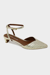 Givia Low Heel | Champagne