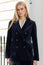Double Breasted Corduroy Blazer | Deep Navy