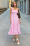 Rhianna Organic Cotton Dress | Clover Arches White/Pink