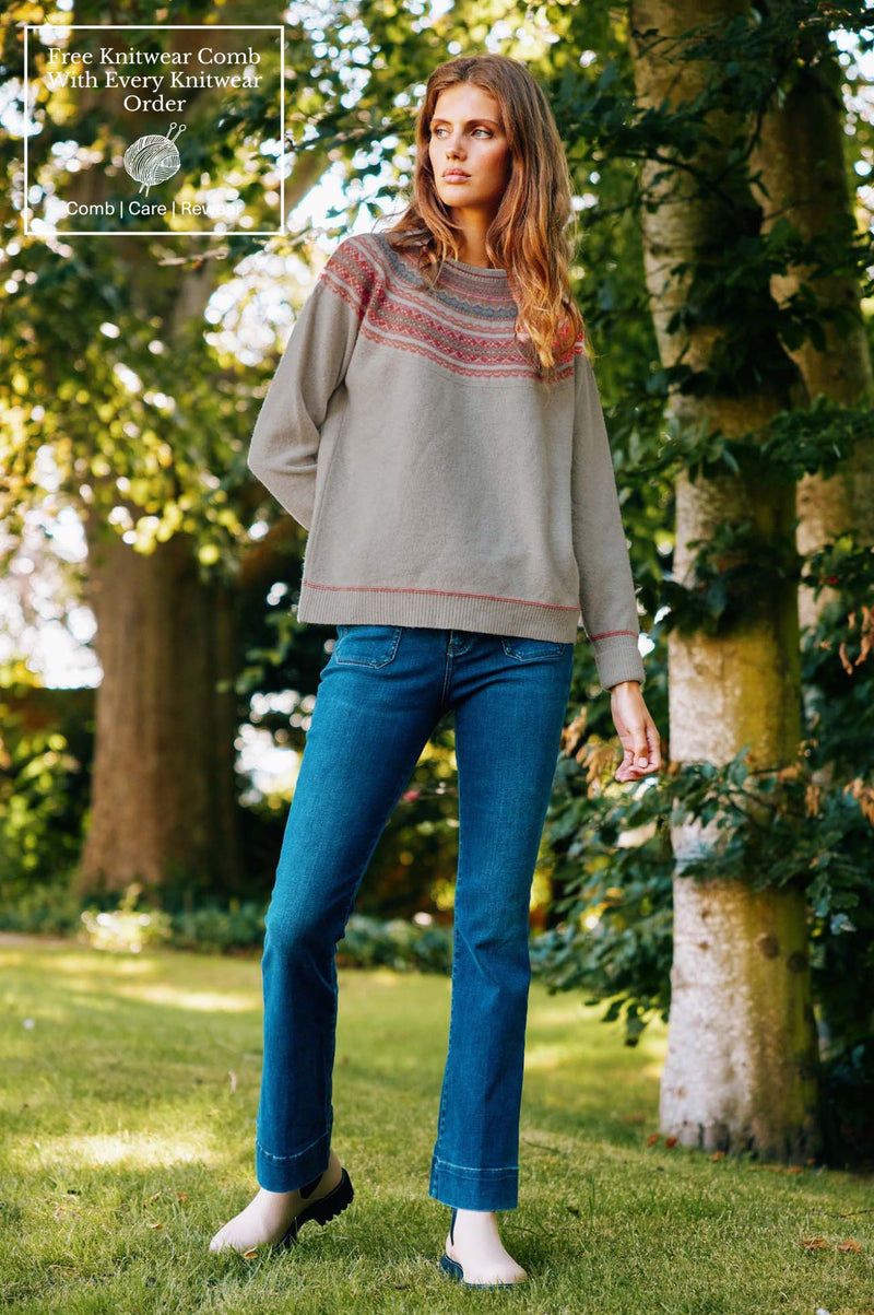 Alpine Breeze Sweater | Hibiscus