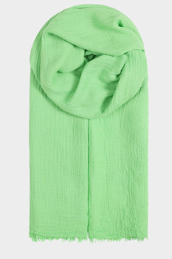 Cotton Scarf | Green