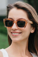 SOEK Zahra Sunglasses | Champagne