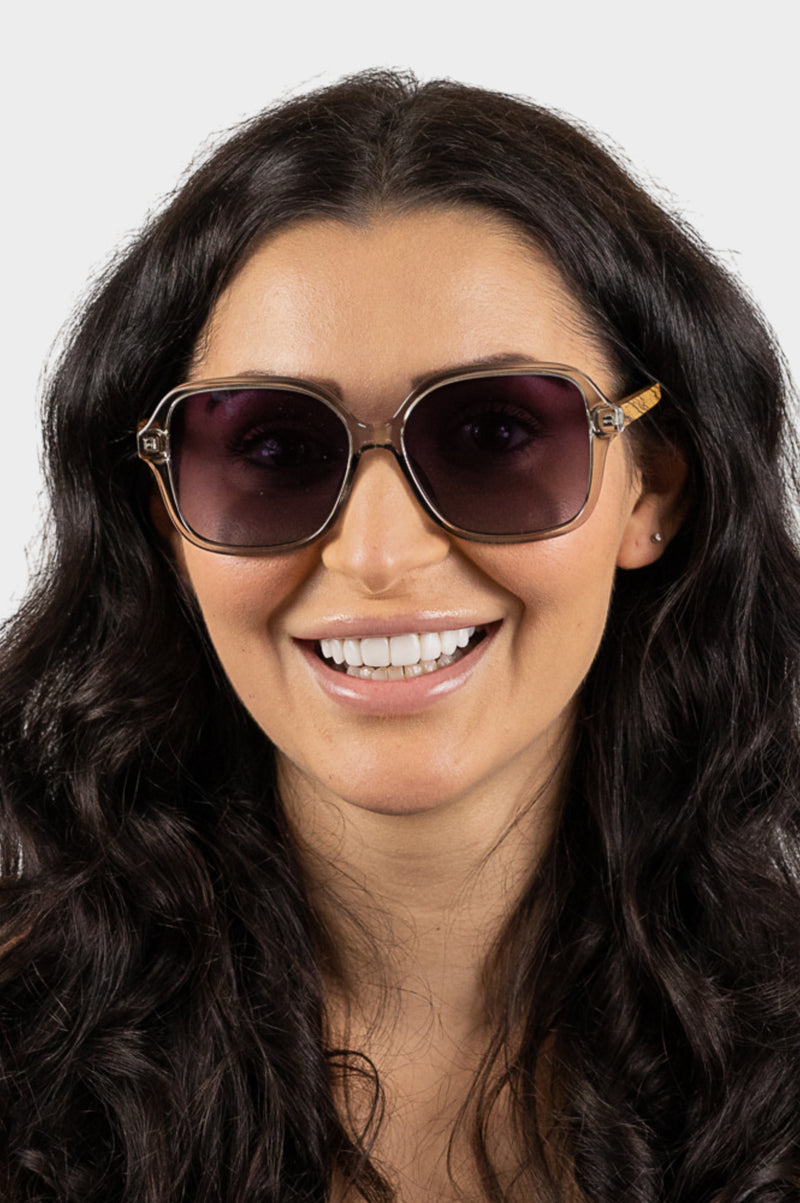 SOEK Scarlett Sunglasses | Grey Mist