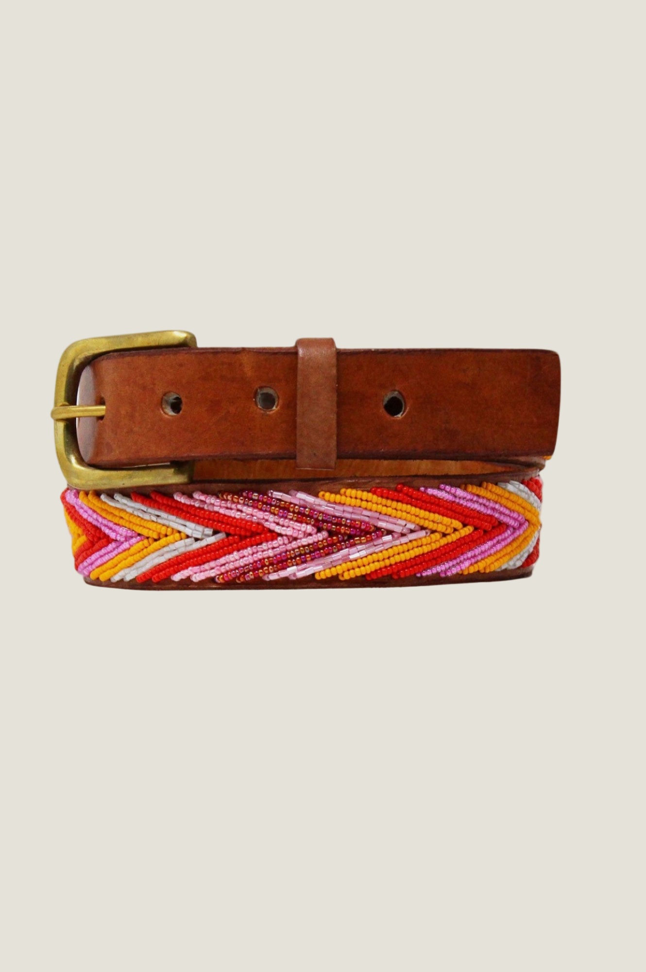 Arrow Leather Belt