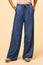 Juliana Drawstring Tencel Trouser | Chambray Blue
