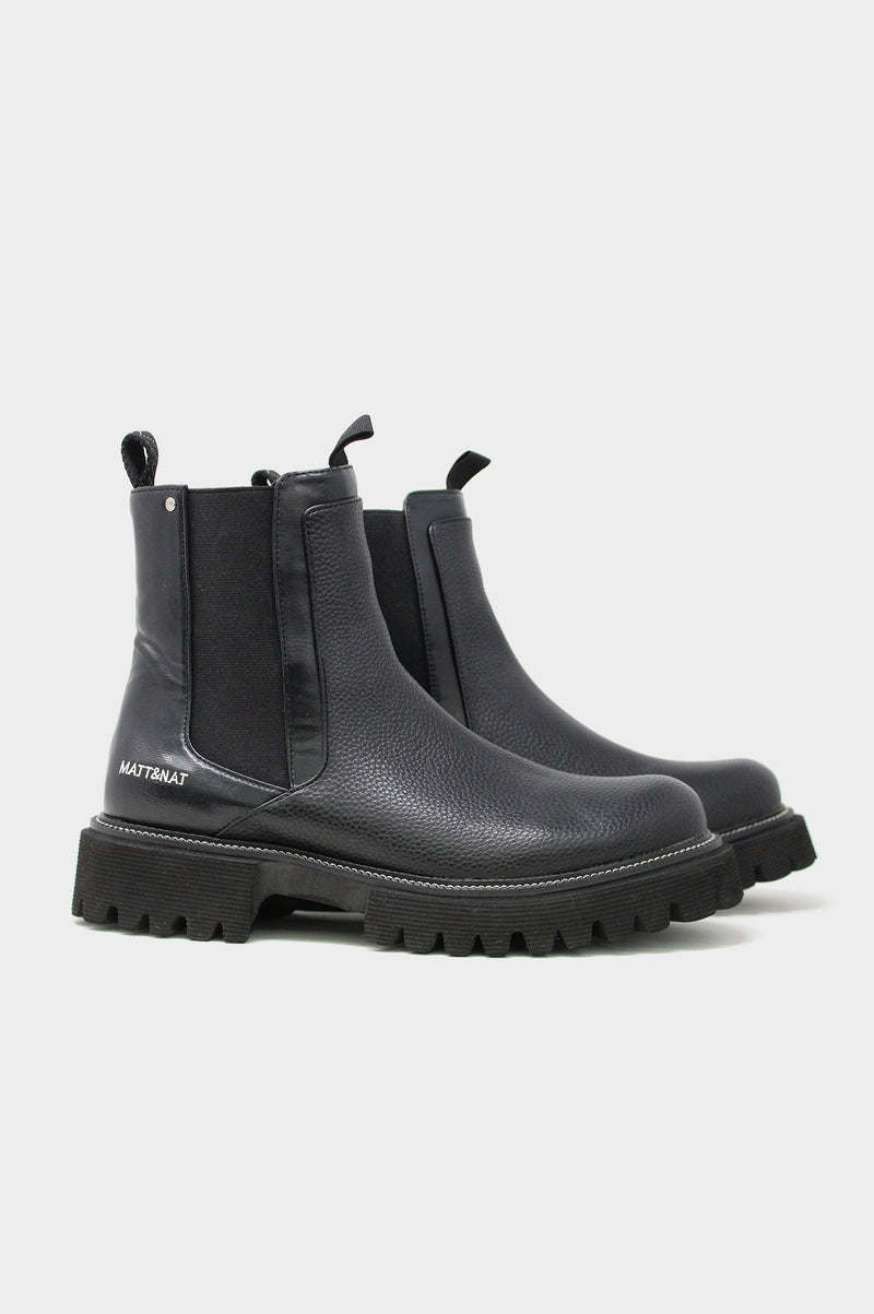 Matt Nat Zuke Leather Black Chelsea Boot Aspiga
