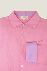 Men's Premium Linen Shirt | Pink