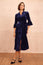Astrid Velvet Dress | Navy