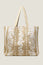 Paros Jute Bag | Natural/White