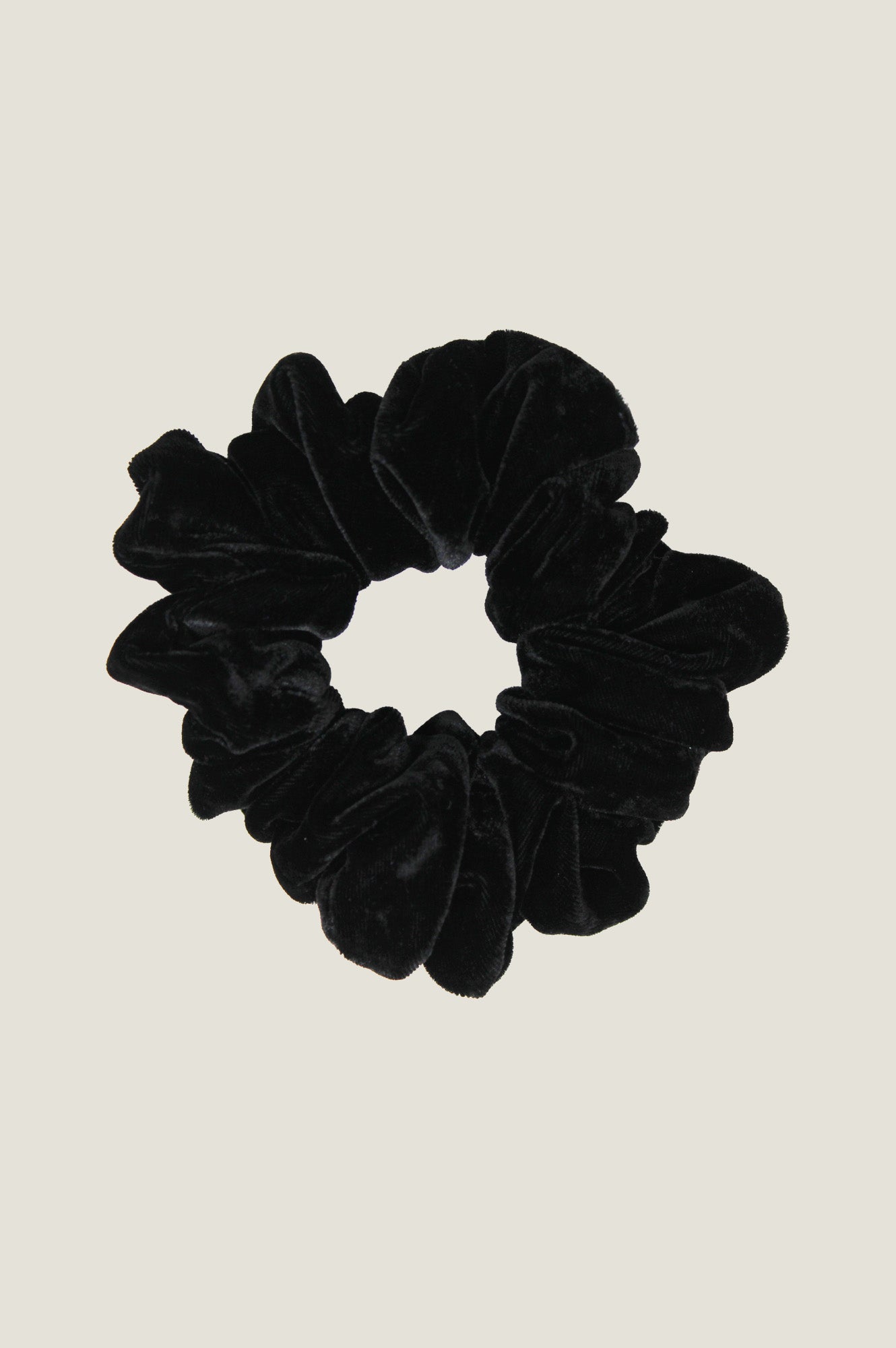 Velvet Scrunchie | Black