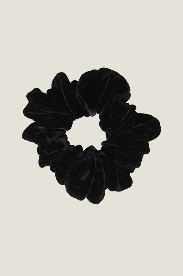 Velvet Scrunchie | Black