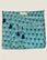 4 Pack Cotton Quilted Pouches | Teal/Navy