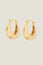 Cara Hoop Earrings | Gold