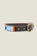 Arrow and Disc Dog Collar Thin | Multi