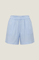Cotton Stripe Short | Blue/White