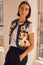 Pia Embroidered Gilet | Ecru/Multi