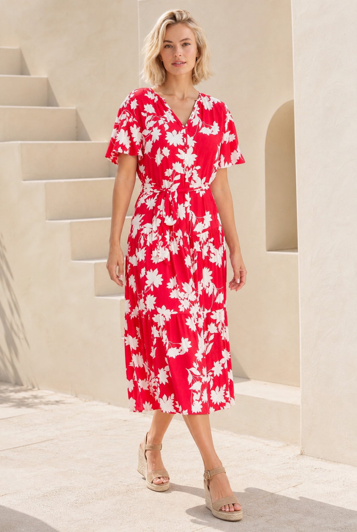 Aspiga Women's Emily EcoVero Dress - Pink