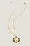 Santa Maria Necklace | Gold/Forest Green